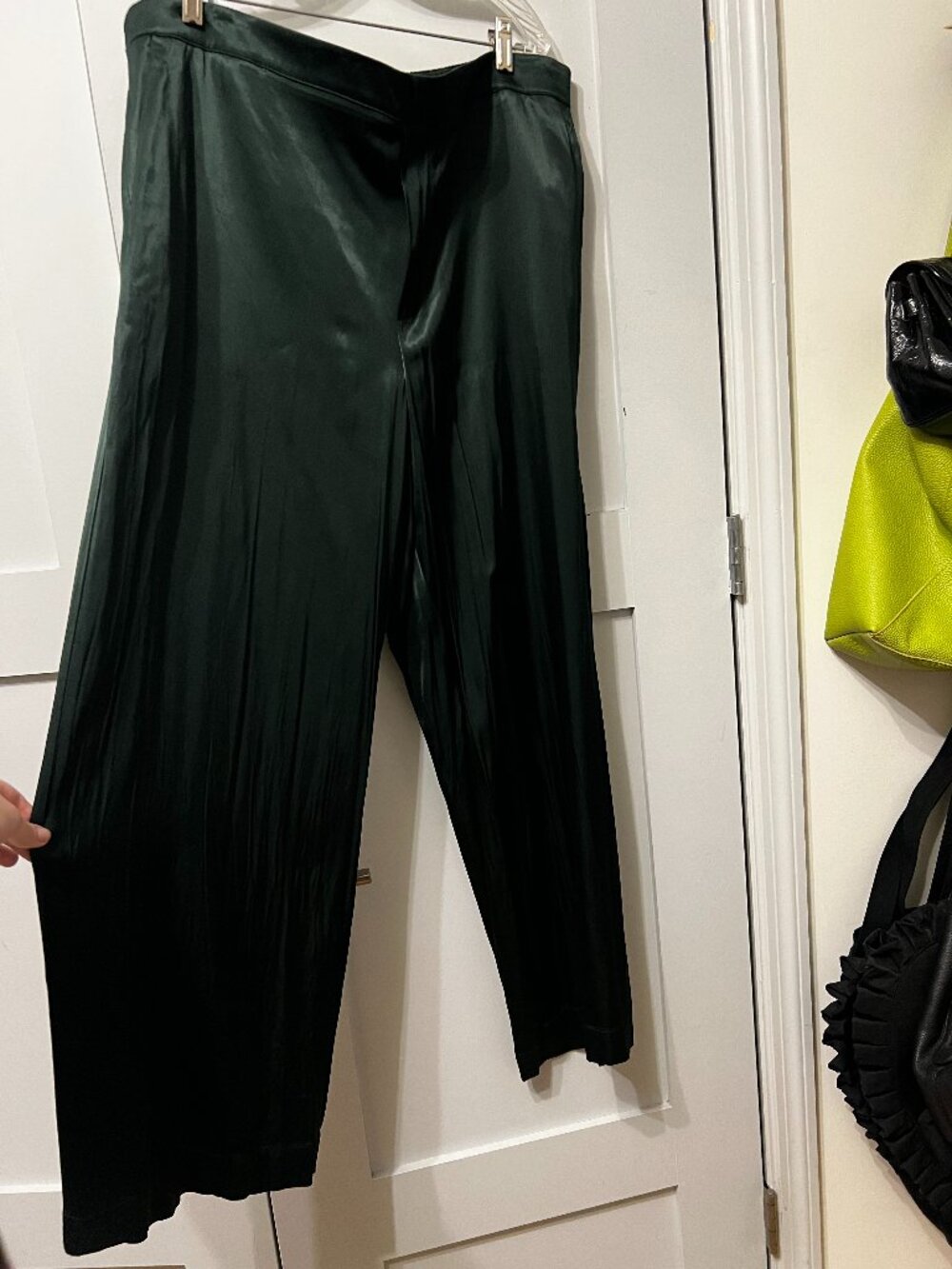 Madewell Satin Wide Leg Pants NWOT